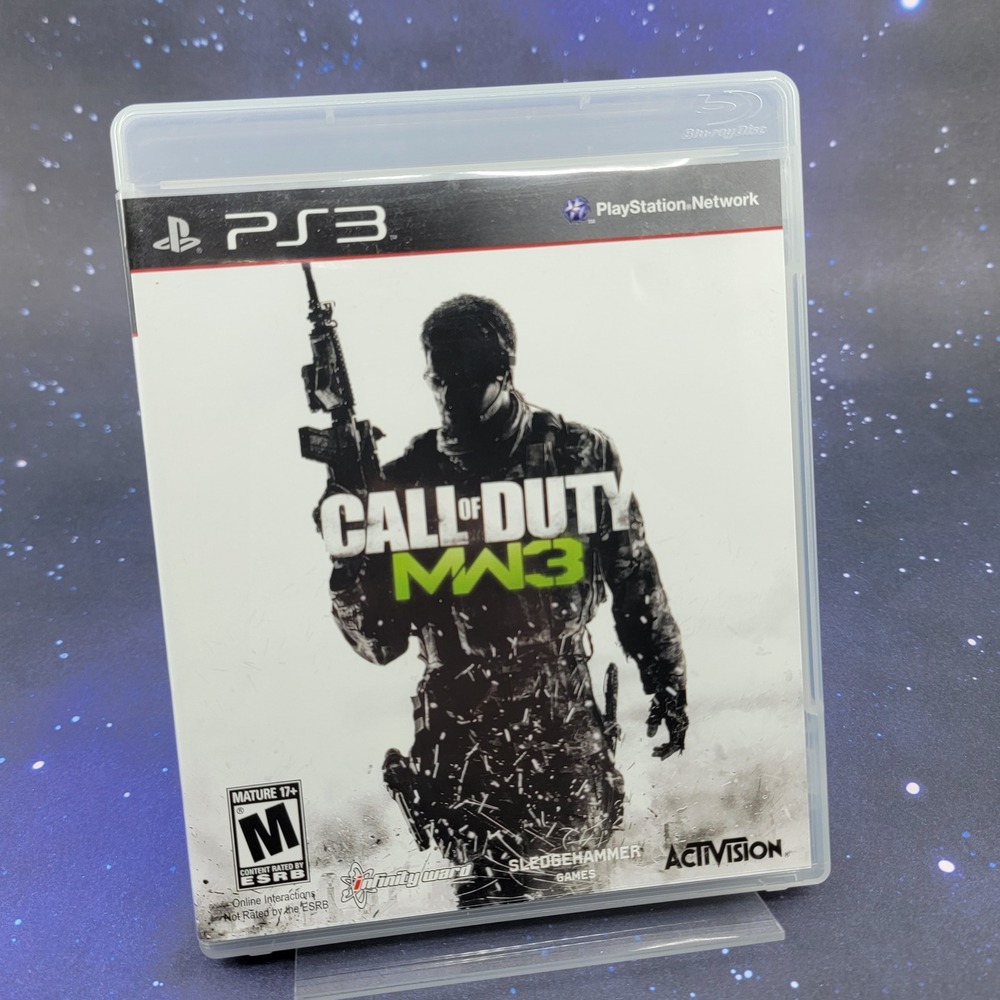 Call of Duty Modern Warfare 3 MW3 Sony PlayStation 3 PS3 Activision BLUS-30838